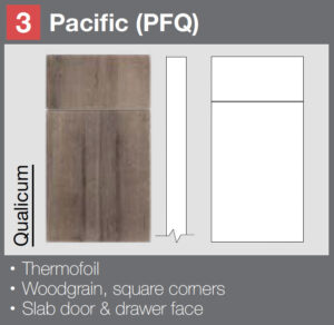 Pacific (PFQ) Qualicum door style