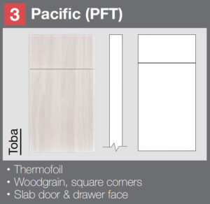 Pacific (PFT) Toba door style