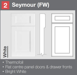 Seymour (FW) White door style