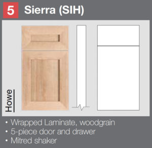 Sierra (SIH) Howe door style